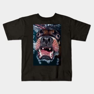 Dogs in Water #4 Kids T-Shirt